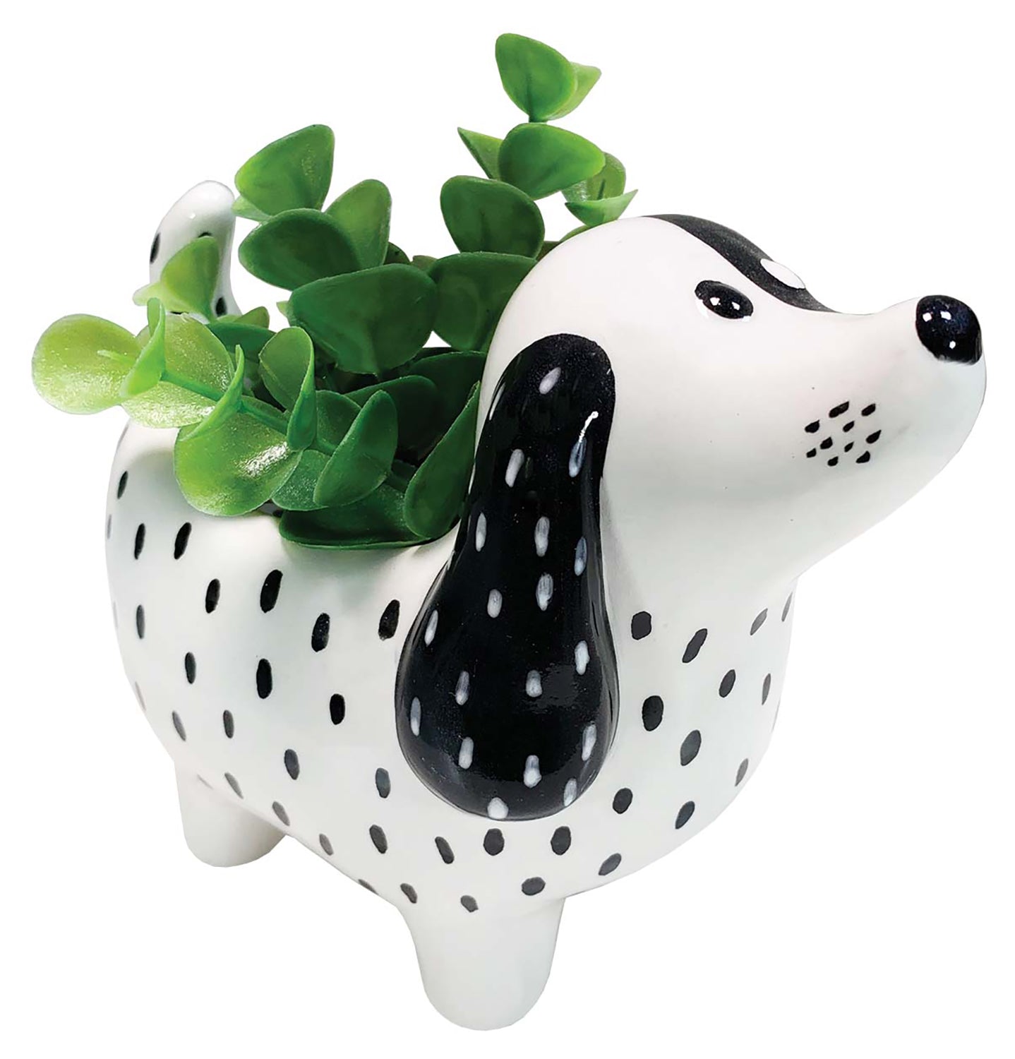 dalmatian plant pot Spotted Dog Planter