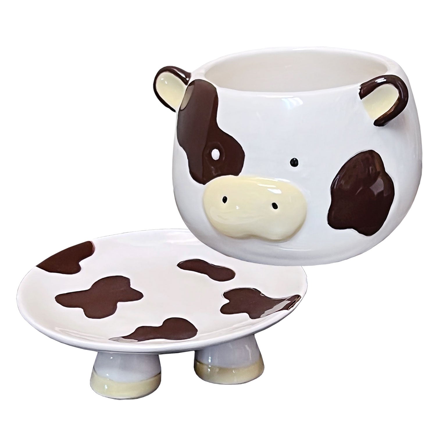 Brown Cow Footsie Planter
