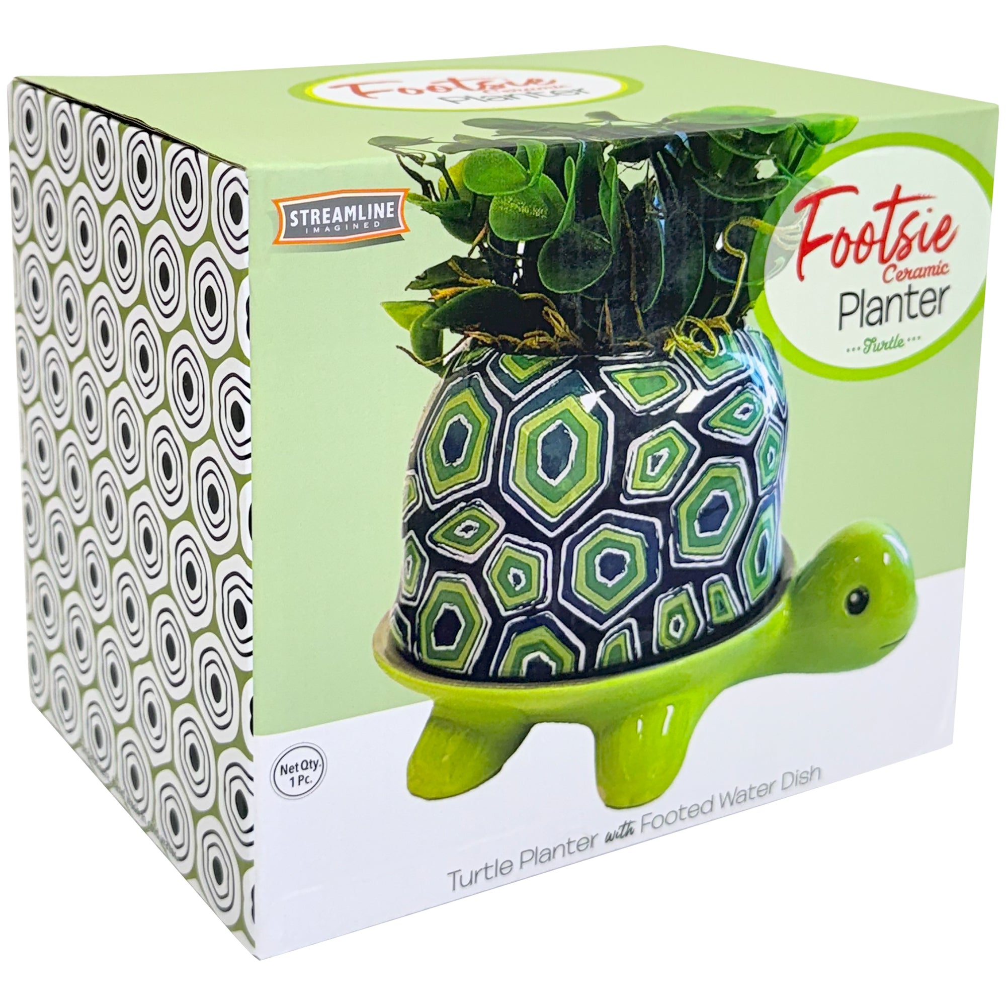 Turtle Footsie Planter