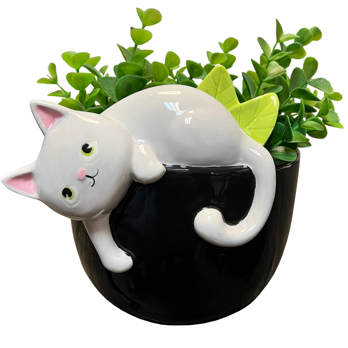 Playful Kitty Planter