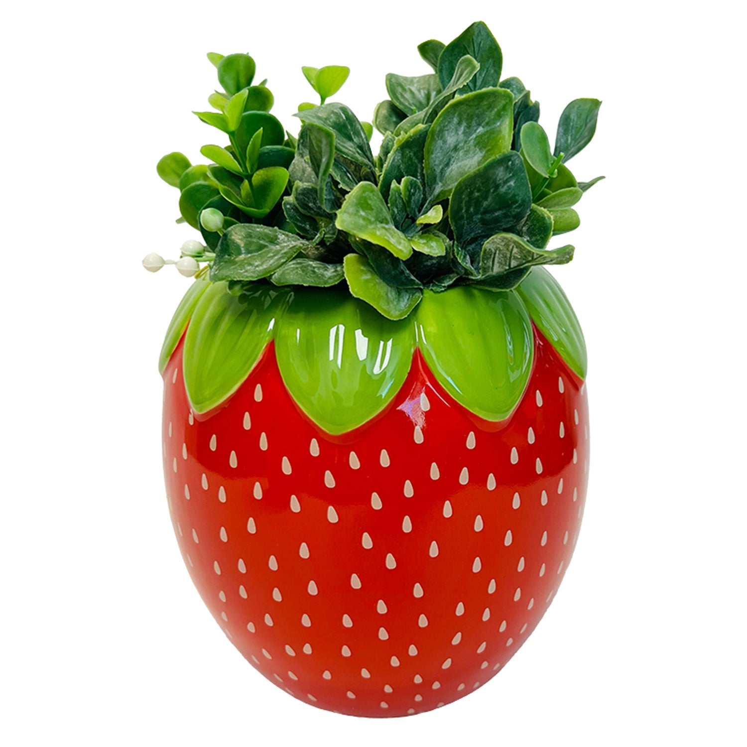 strawberry plant pots buy Streamline Ceramic Strawberry Planter Red/Green/Yellow