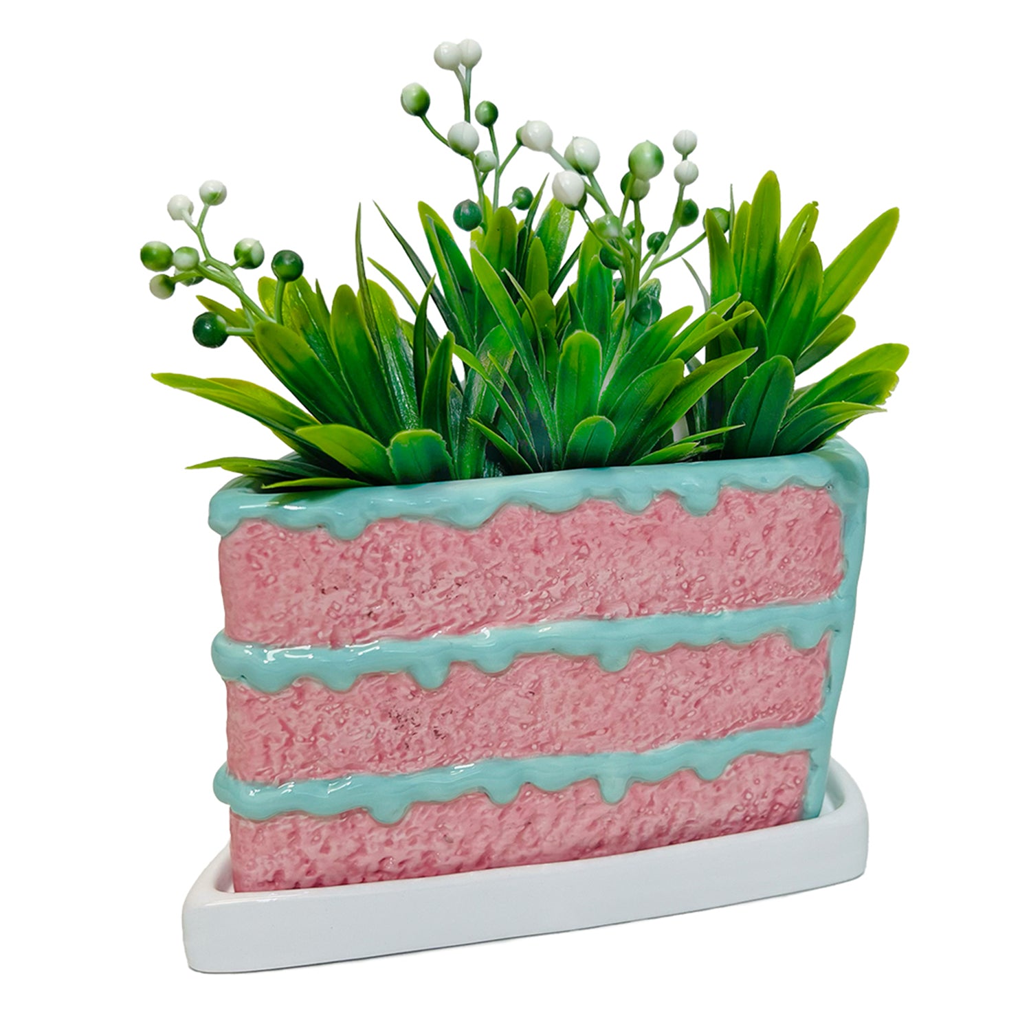 Birthday "Slice of Cake" Planter