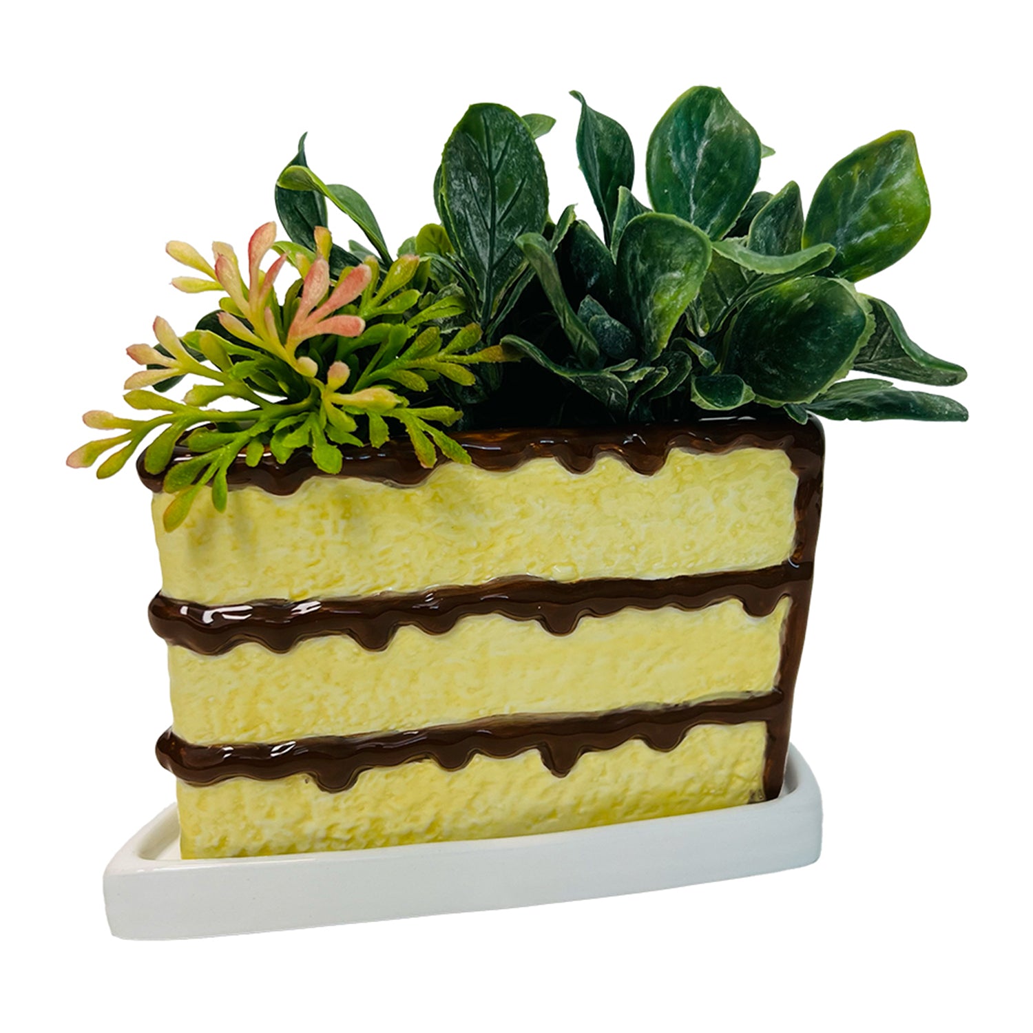 Birthday "Slice of Cake" Planter