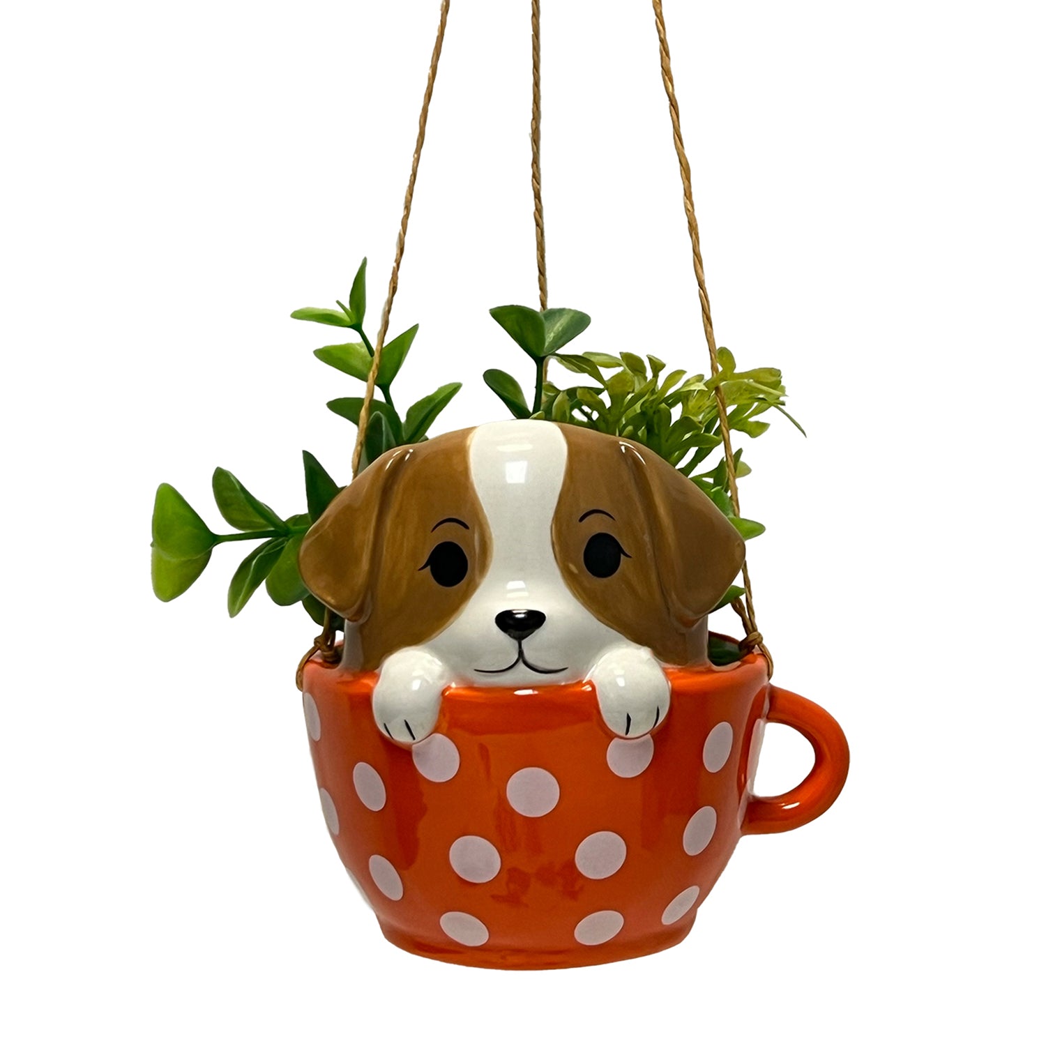 Pups in Cups Mini Hanging Planter