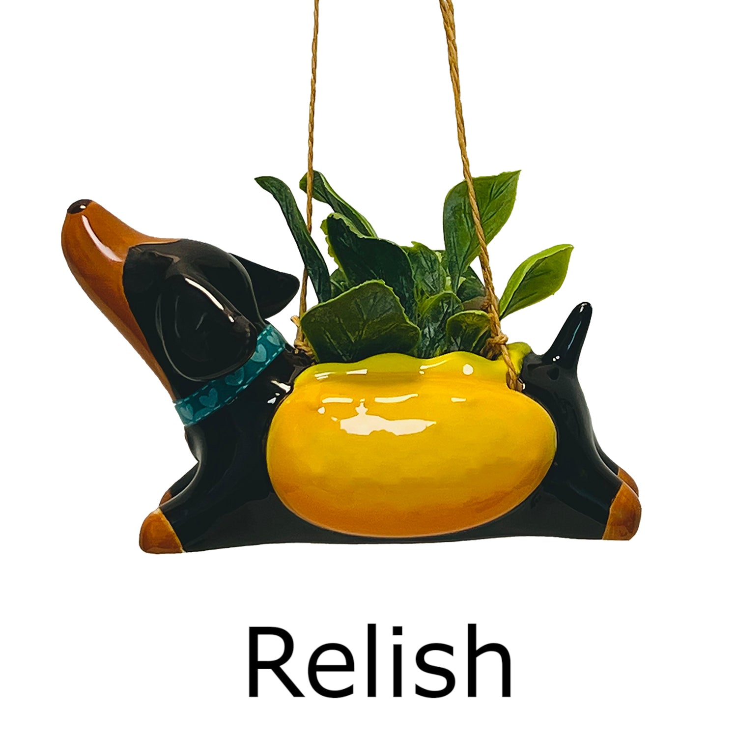 Hot Dog Mini Hanging Planters