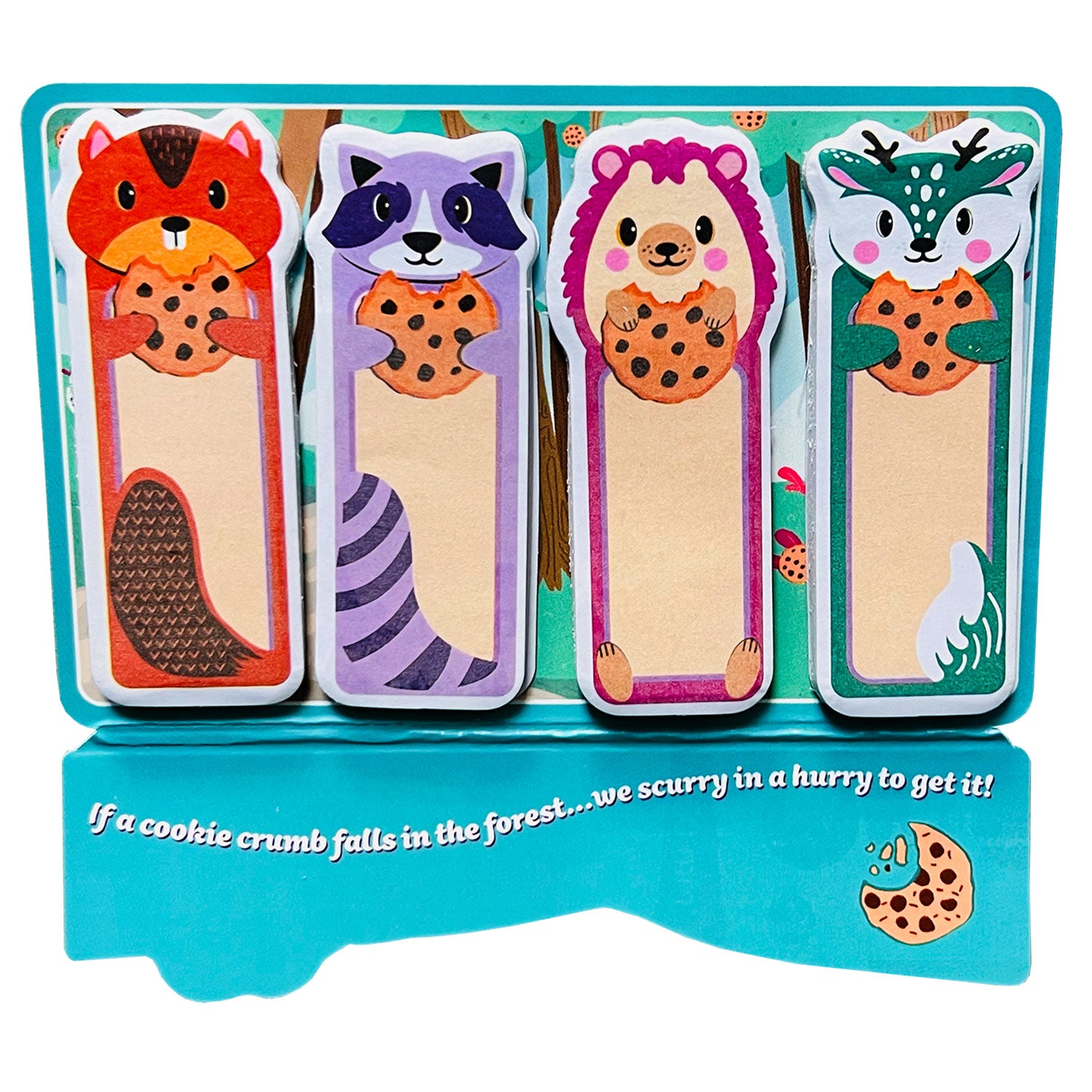 Cookie Crumble Critters Scented Memo Tabs
