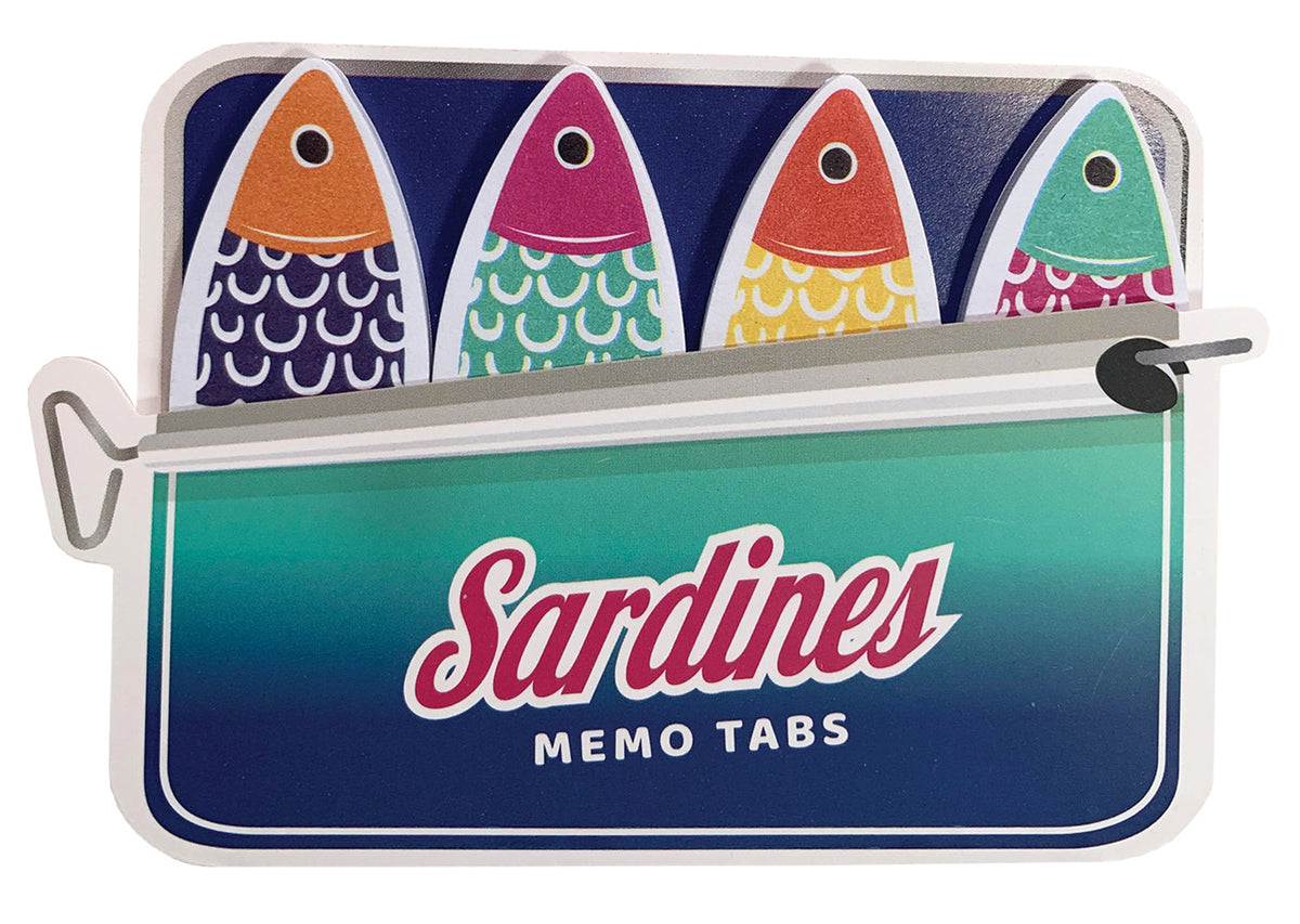 Sardine Fish Tales Memo Tabs