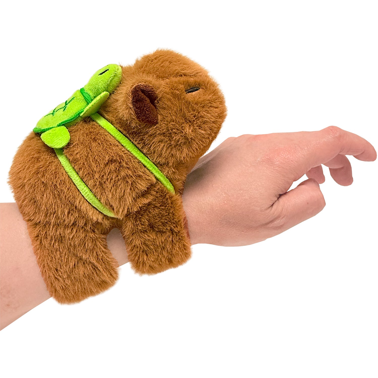 Capybara Plush Slap Bracelet