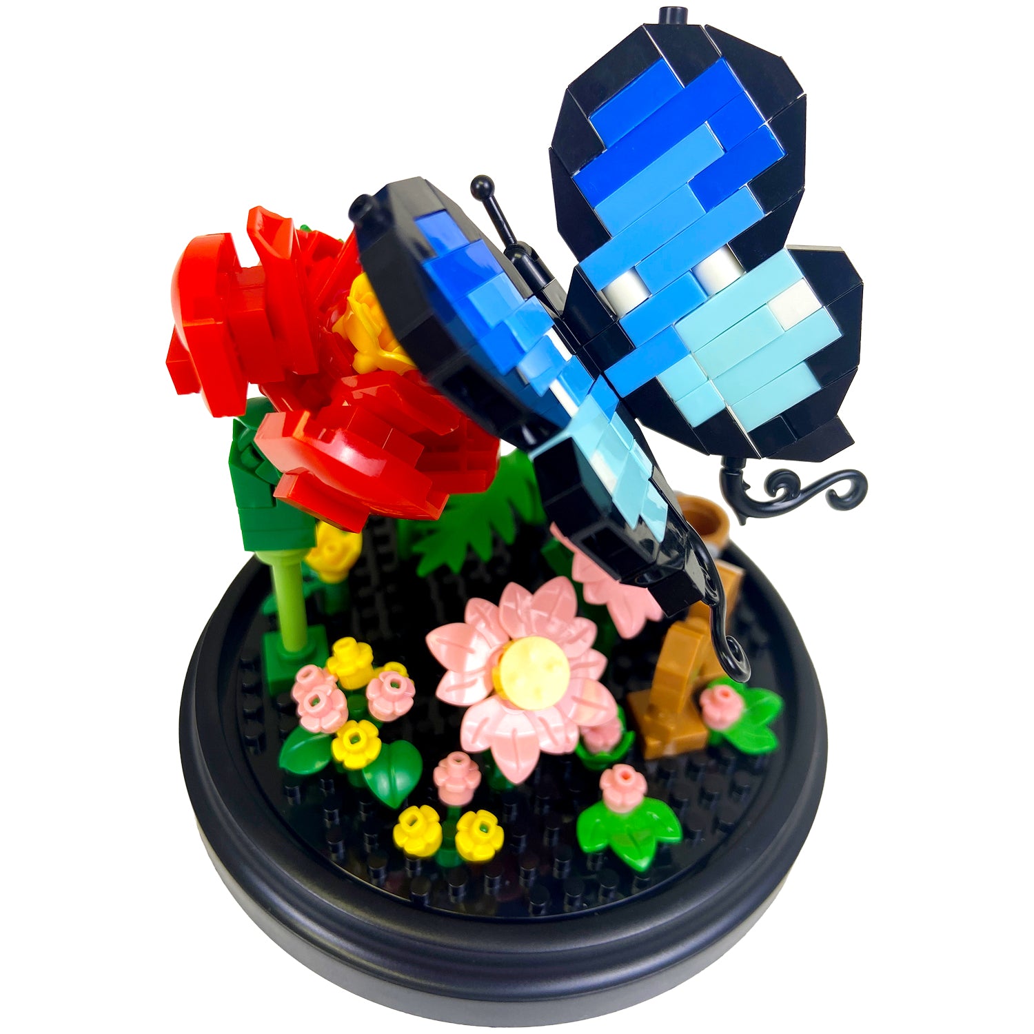 Botanical Blocks - Blue Butterfly