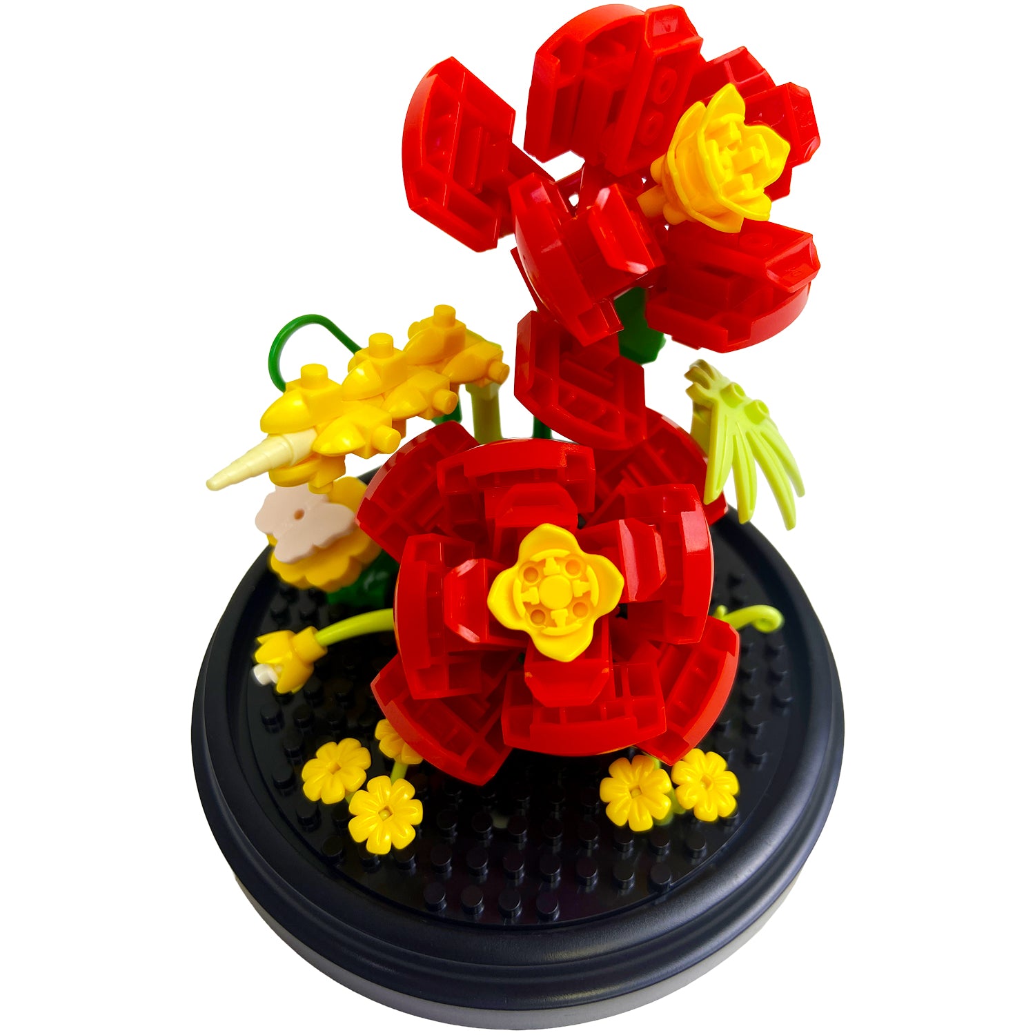 Botanical Blocks- Red Rose (153 pcs)