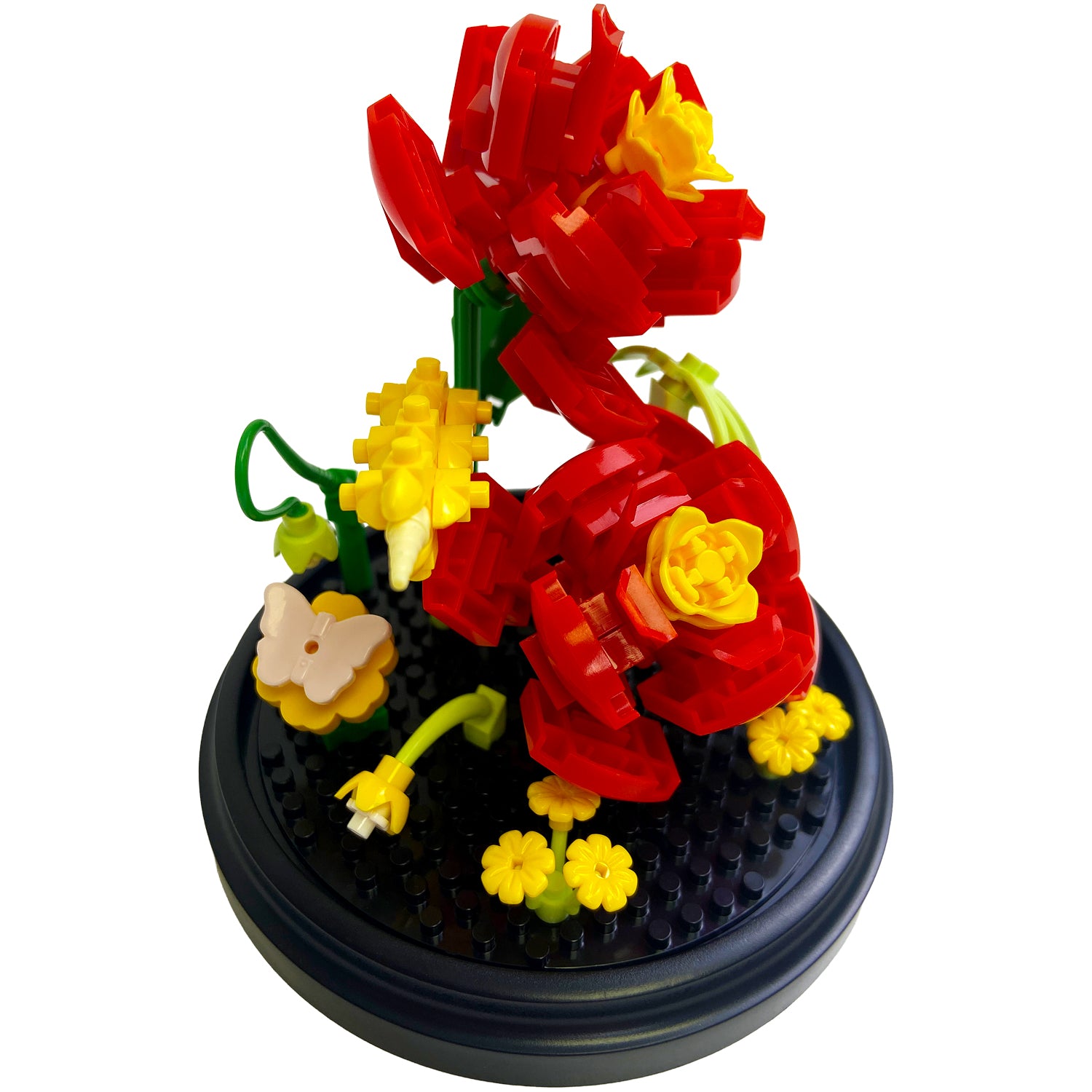 Botanical Blocks- Red Rose (153 pcs)