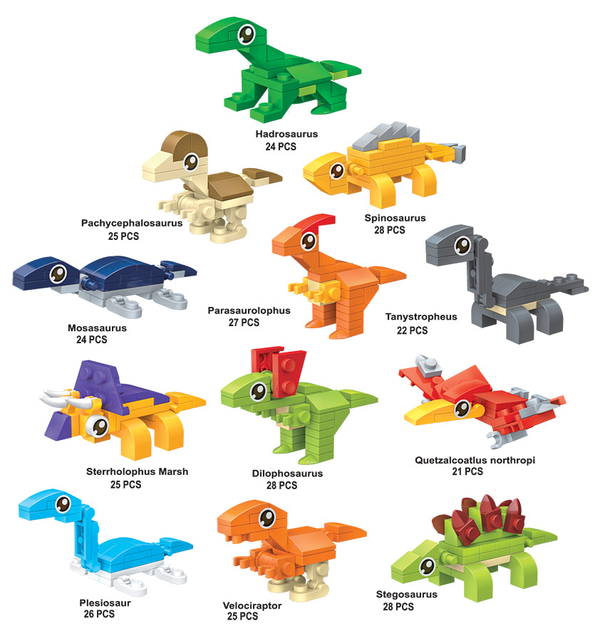Builder Blocks - Tiny Dinos Mystery Capsule