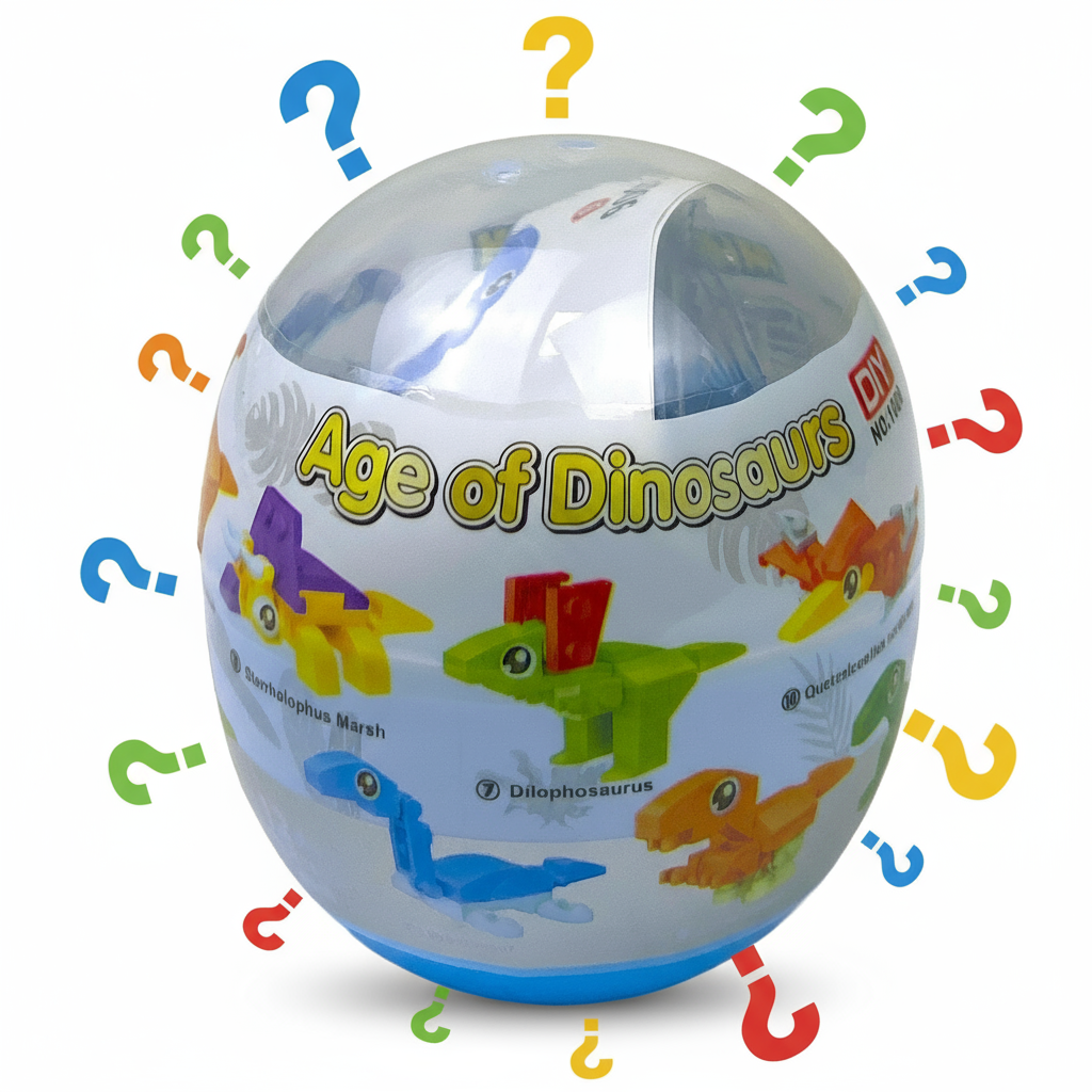 Builder Blocks - Tiny Dinos Mystery Capsule