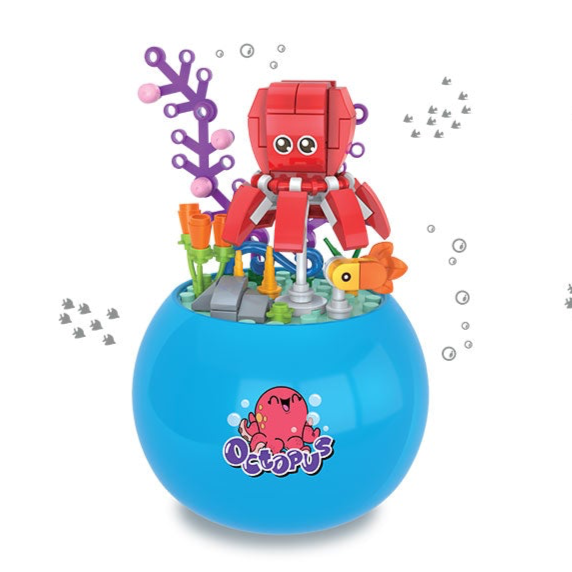 Builder Blocks - At the Aquarium