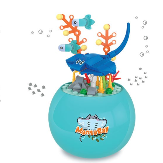 Builder Blocks - At the Aquarium