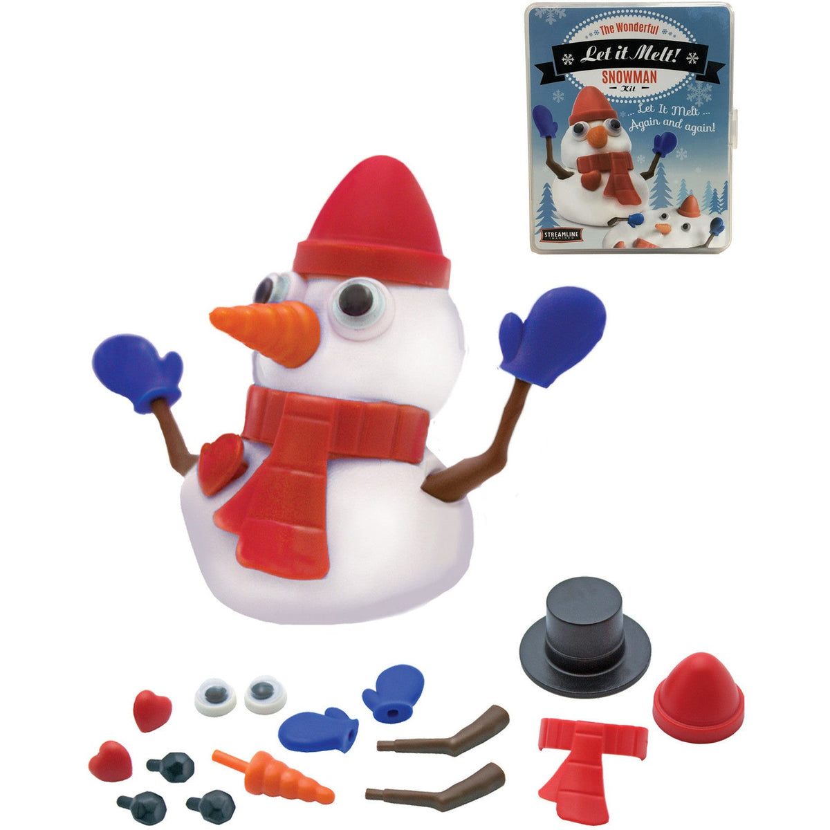 Wonderful &quot;Let it Melt&quot; Snowman Kit