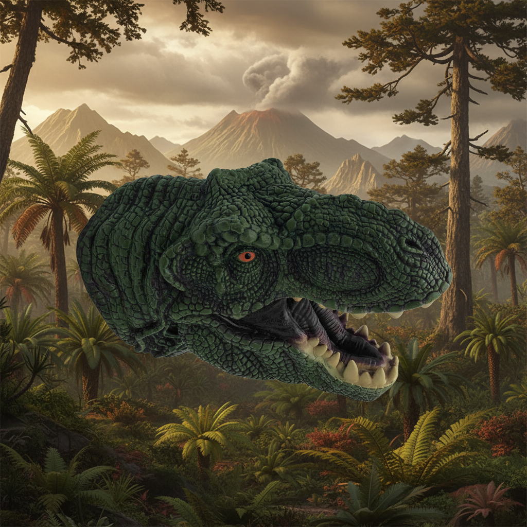 Realistic Dinosaur Hand Puppet - T-Rex