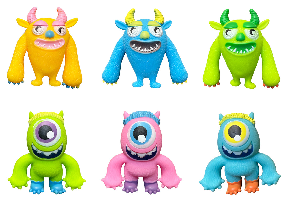 Squeeze &amp; Light Up Monsters, 1 Each