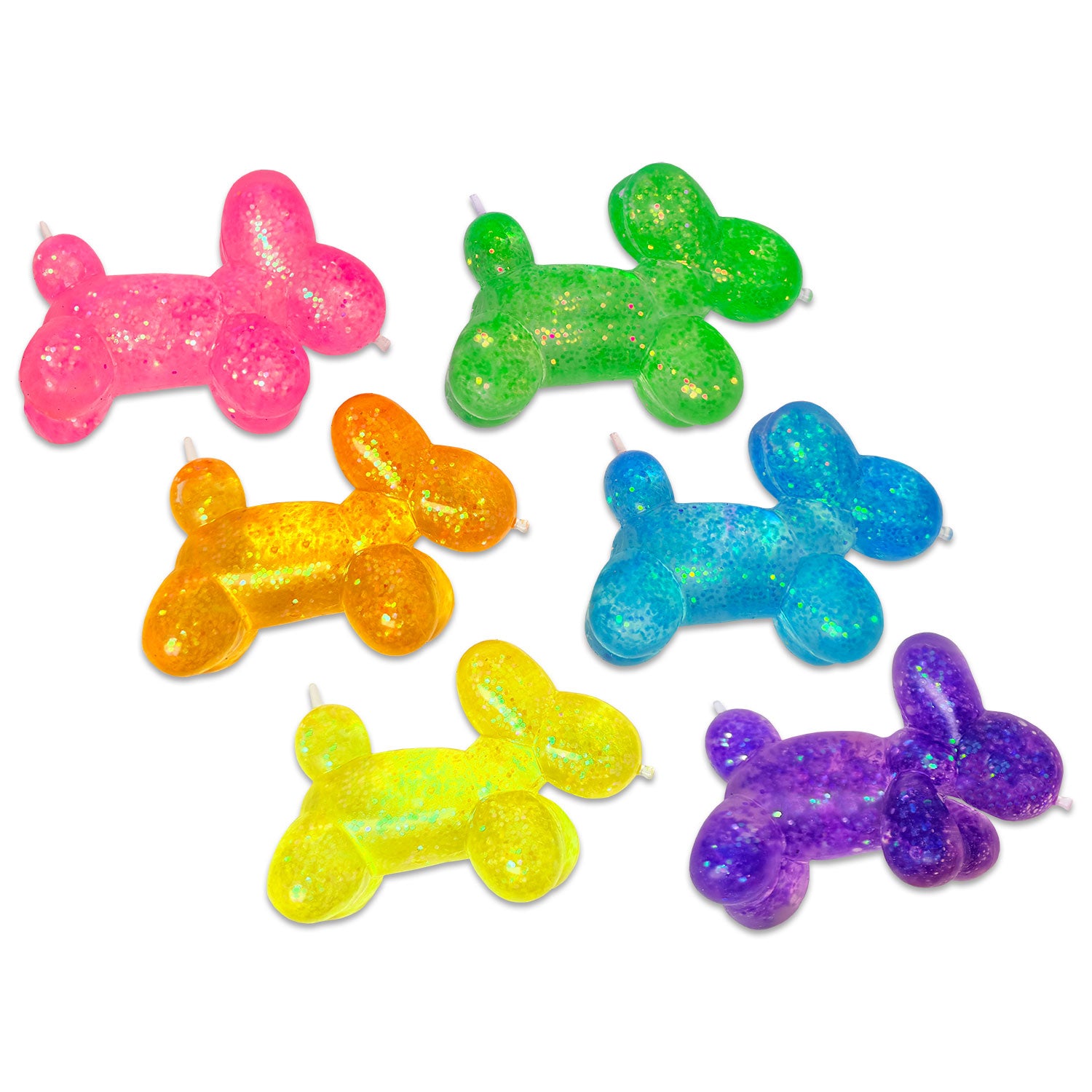 Squish Balloon Dog (Asst of 6 Colors)