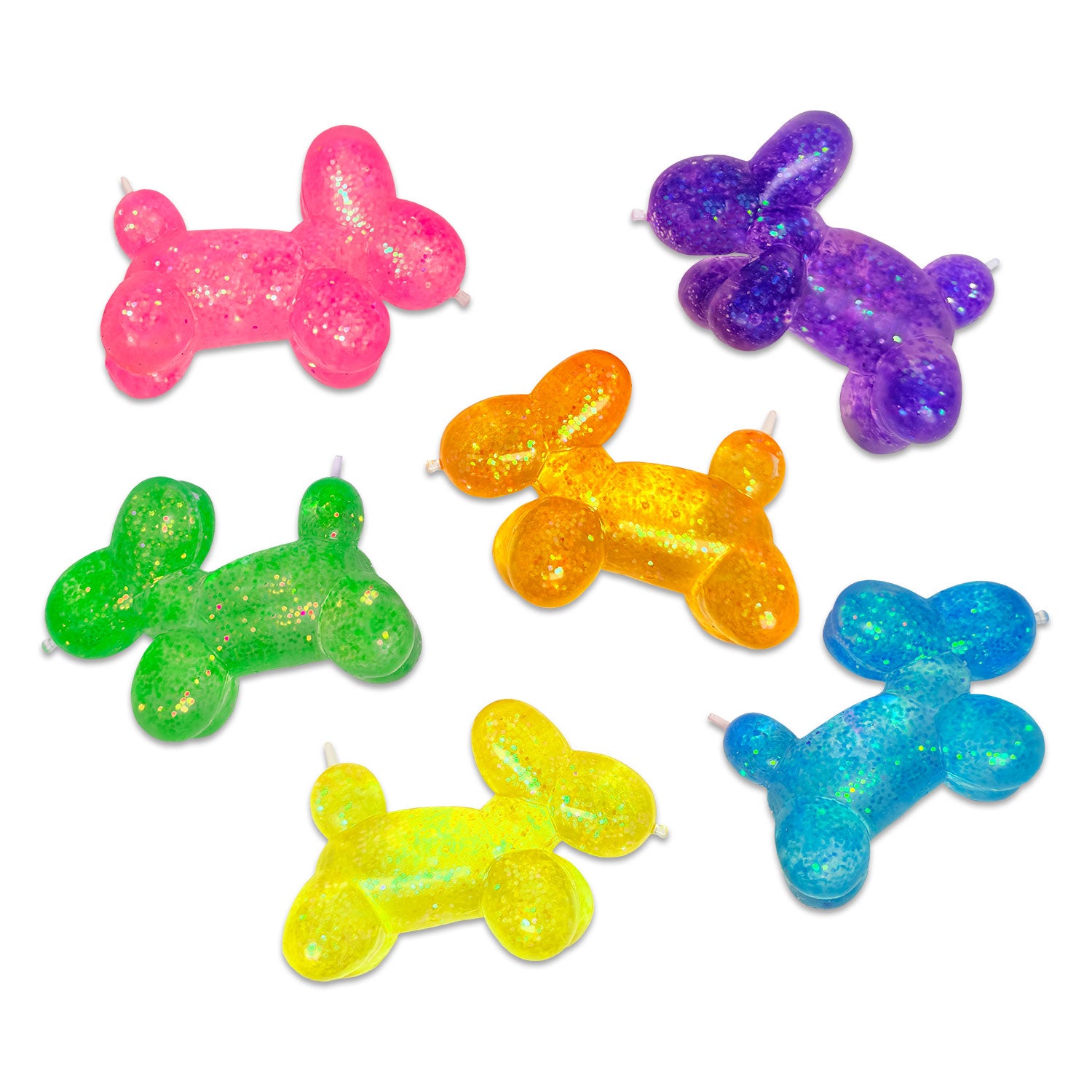 Squish Balloon Dog (Asst of 6 Colors)
