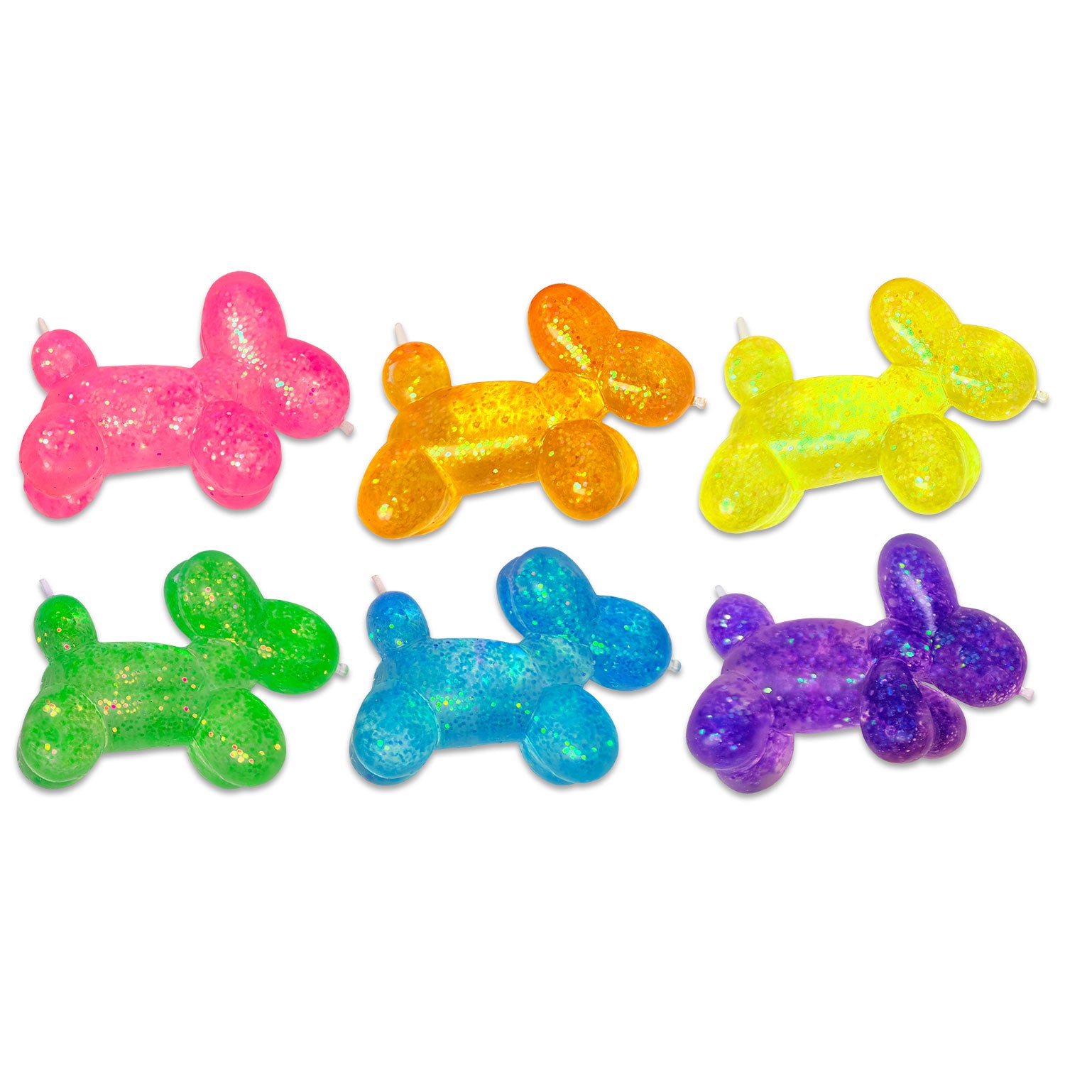 Squish Balloon Dog (Asst of 6 Colors)
