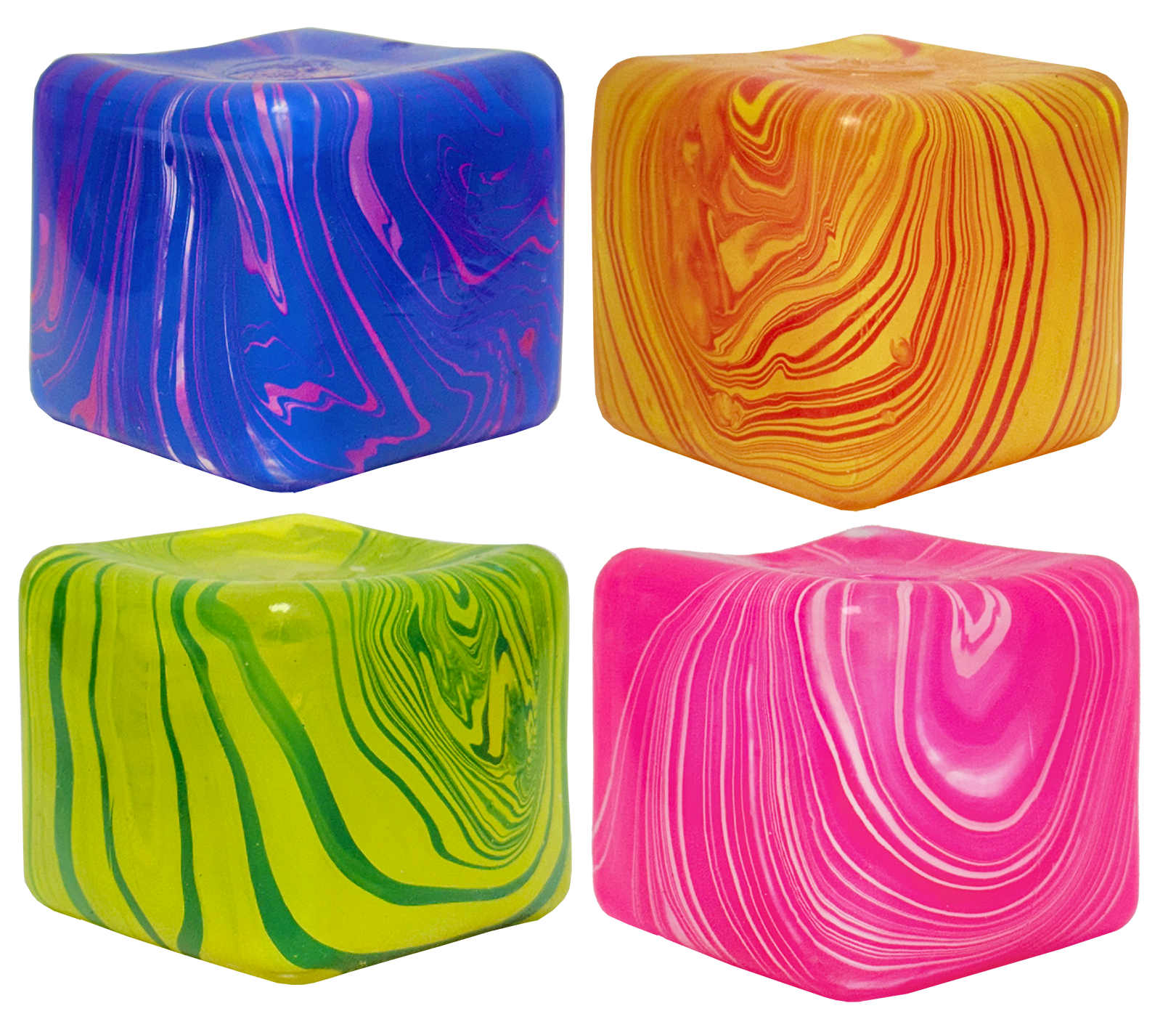 Squish Marble Cube