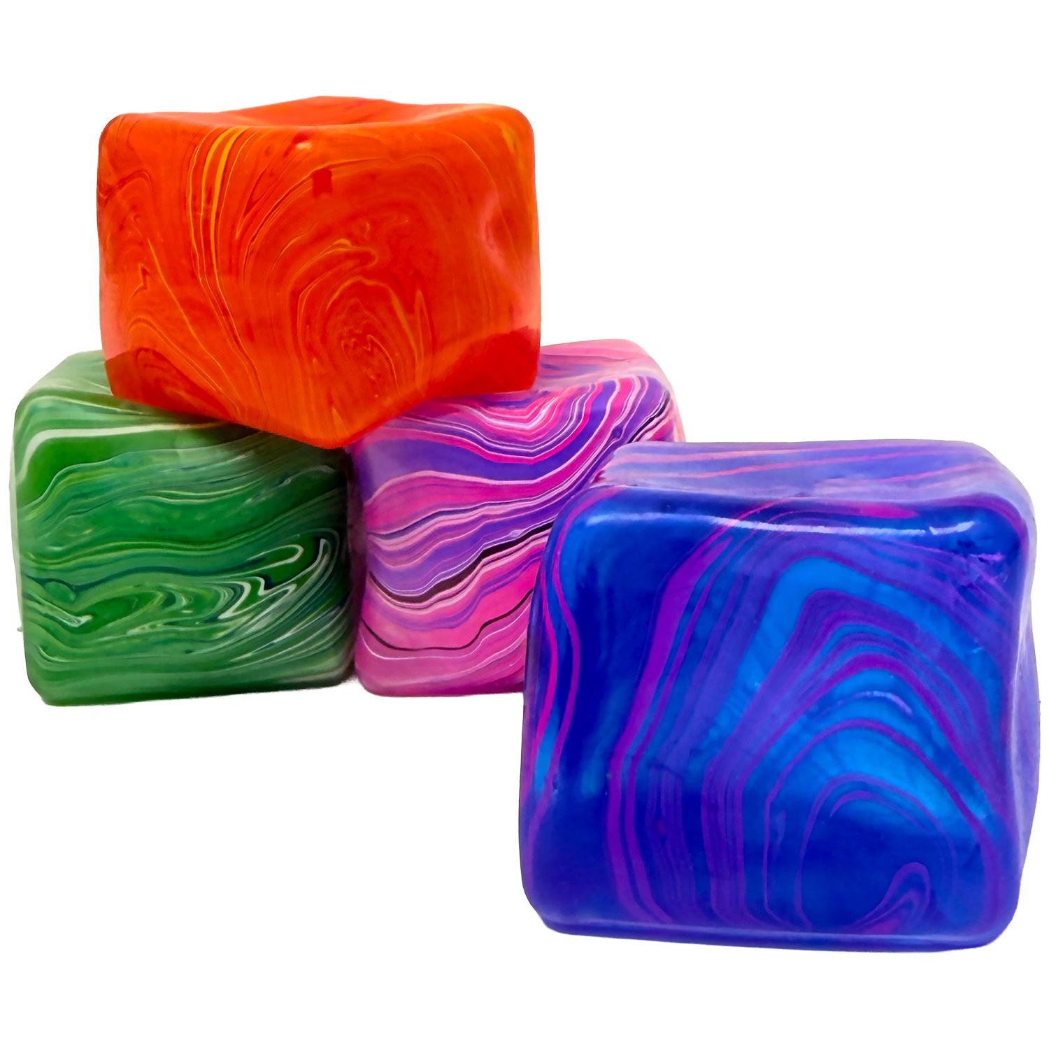 Squish Marble Cube