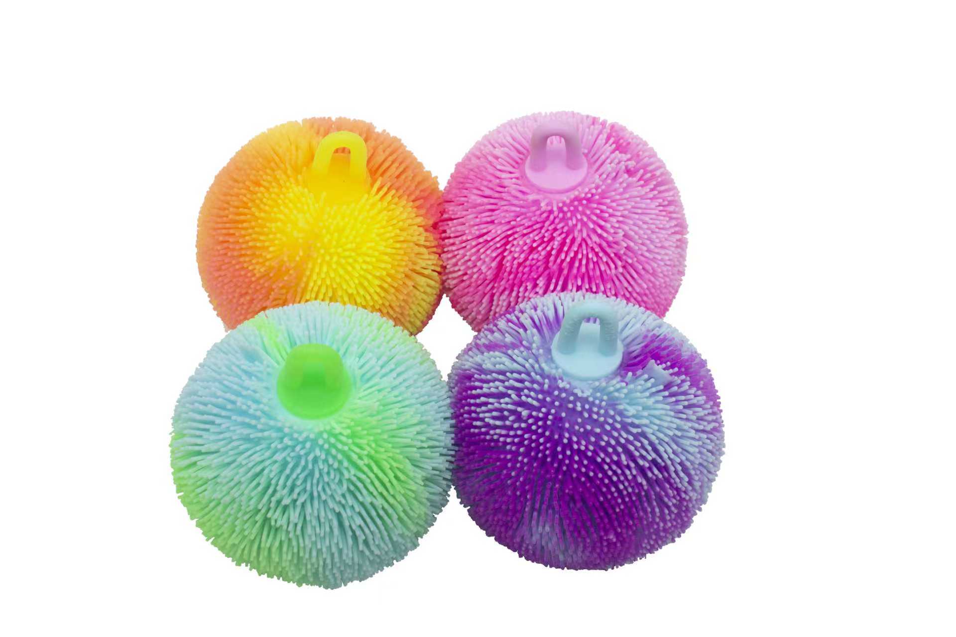 Rainbow Smoosh Balls Asst/ 4 Colors (duo-tone)