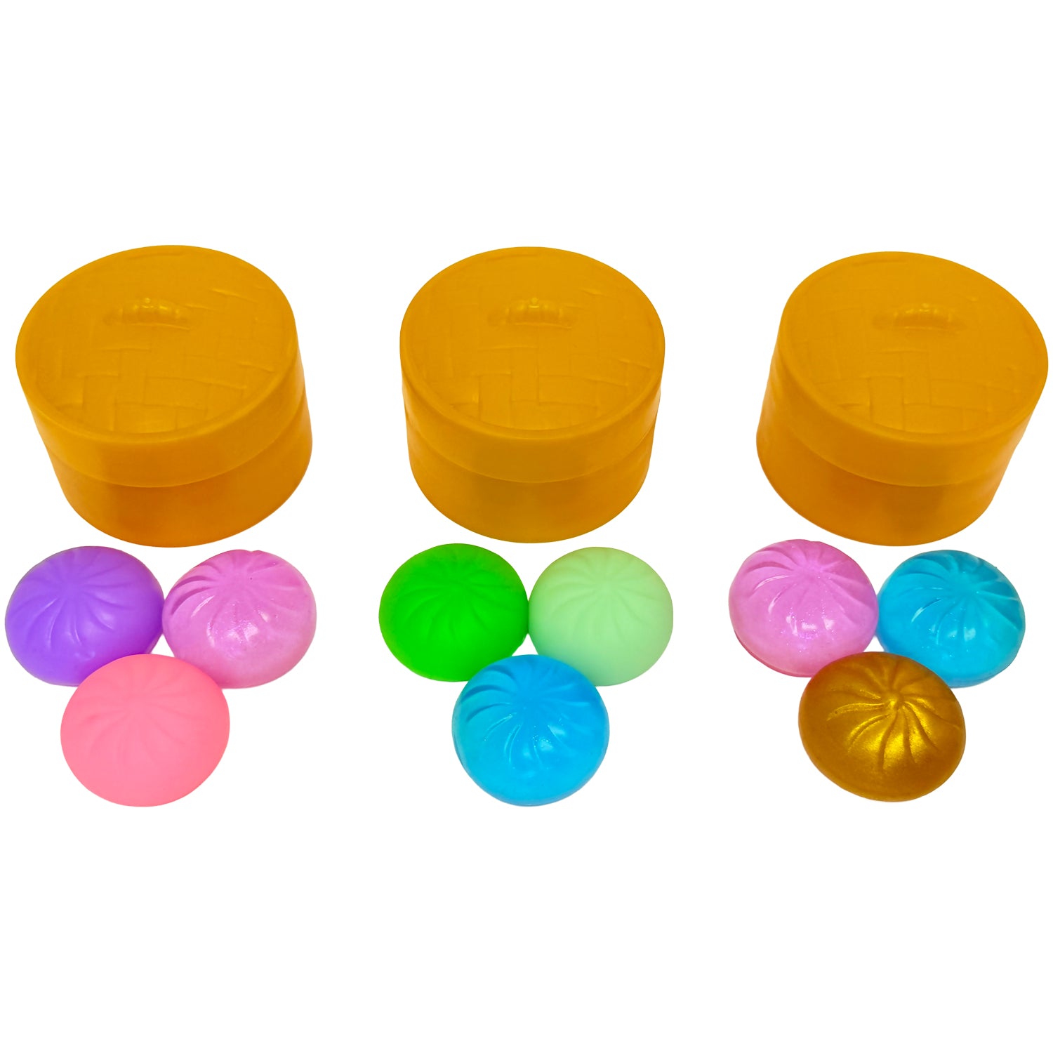 3 Mini Squish Dumpling 3 pc Set