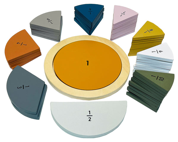 Fun With Fractions Wood Puzzle - Streamline Imagined Retail