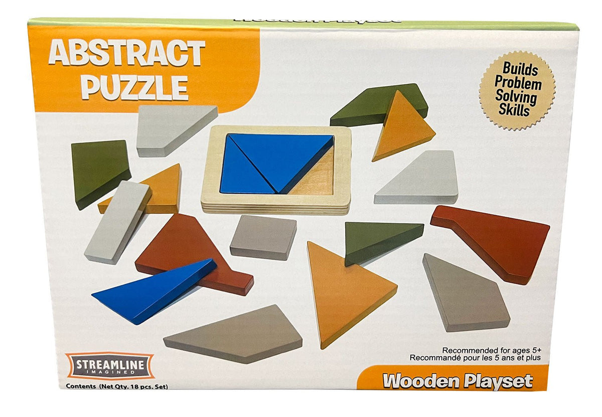 Abstract Wooden Puzzle