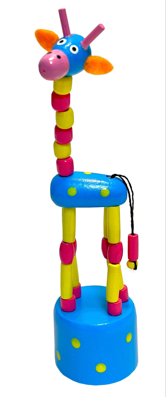 Collapsible Wooden Dancing Giraffes