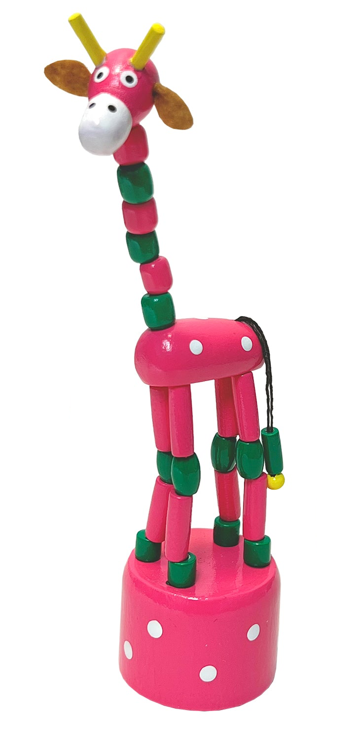 Collapsible Wooden Dancing Giraffes
