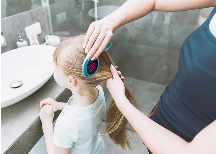 Jeweled Mirror Hairbrush