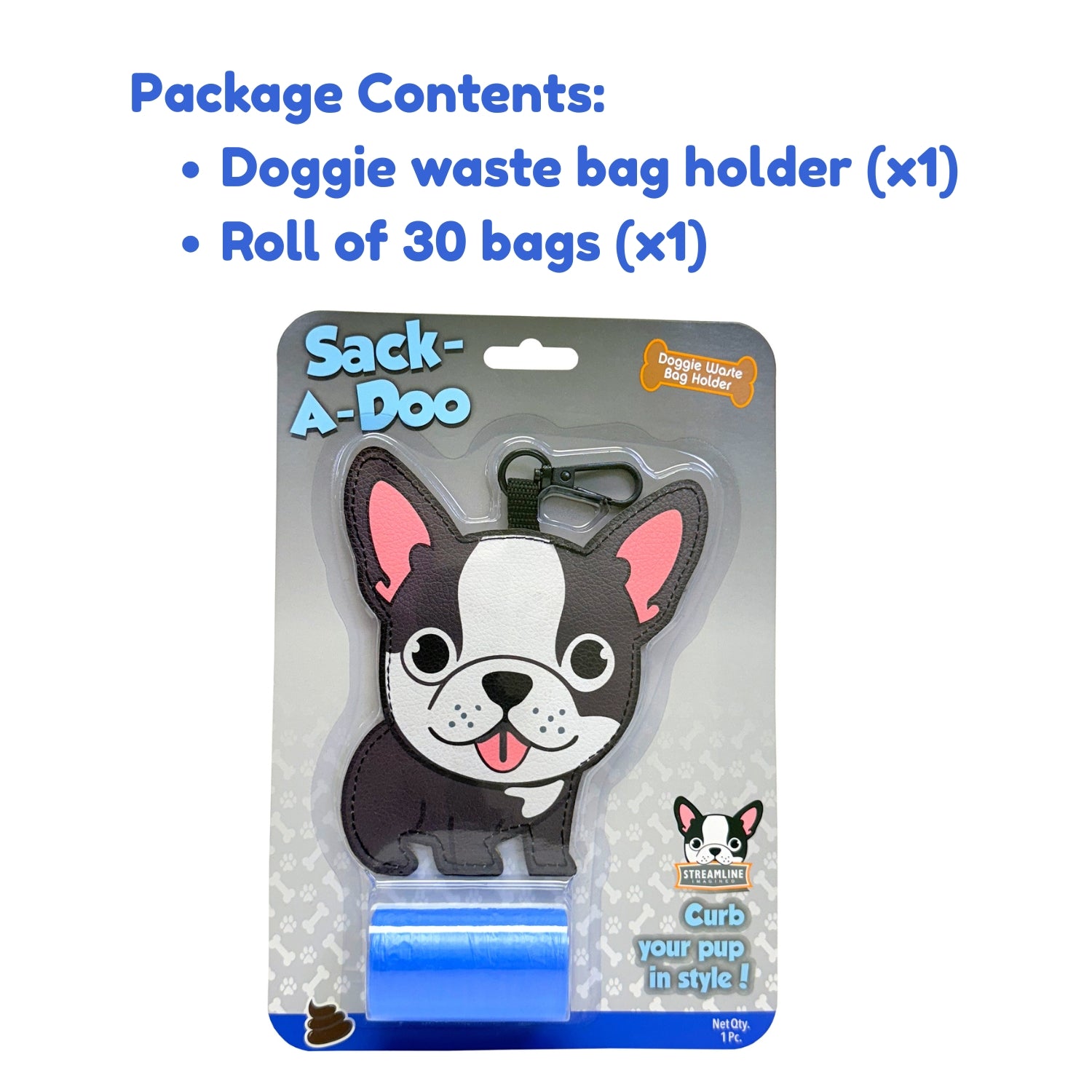 Sack-A-Doo - Dog Shaped Poop Bags