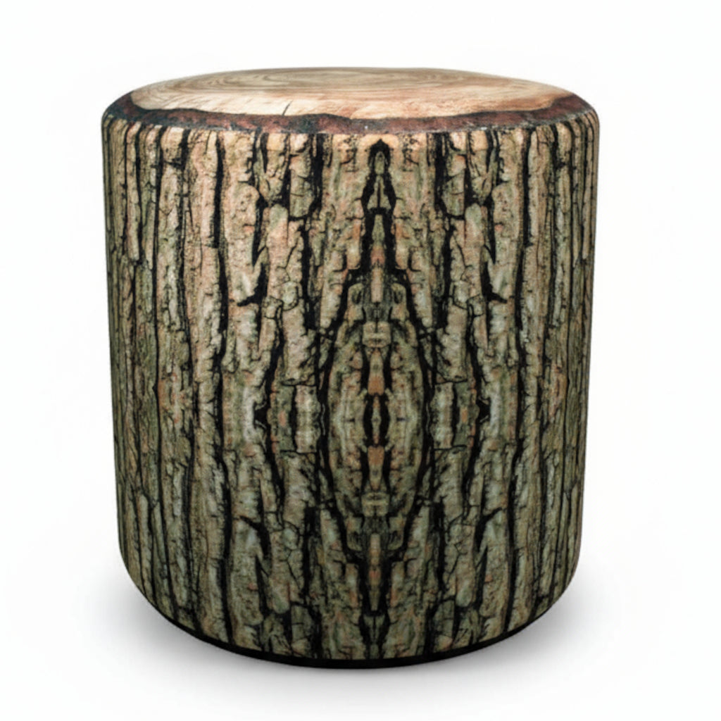 Cabin Fever Tall Log Stool