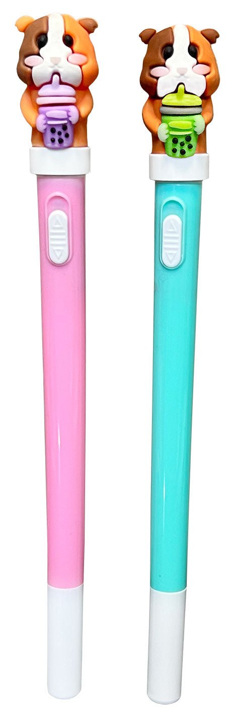 Sippin&#39; Boba Guinea Pig Led Light Up Pens, 2 Pack