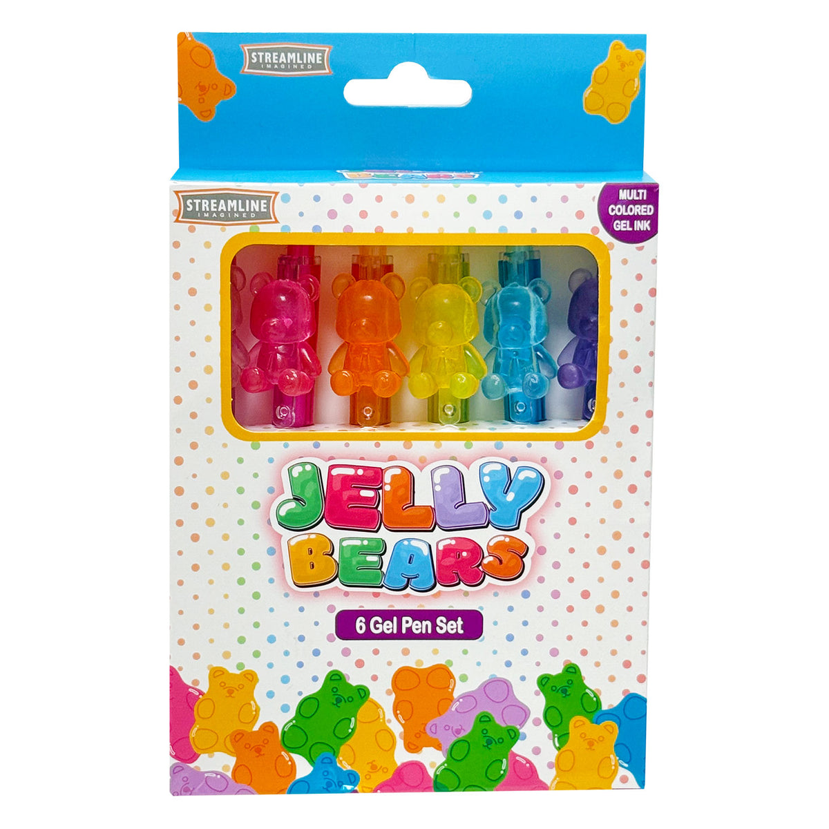 Beary Bright Color Gel Pen Set
