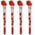 STRAWBERRY SPINNING LED LIGHT UP PEN