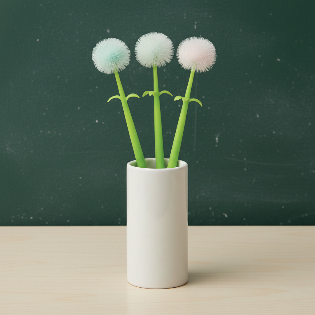 Dandelion Gel Pens, 3 Pack