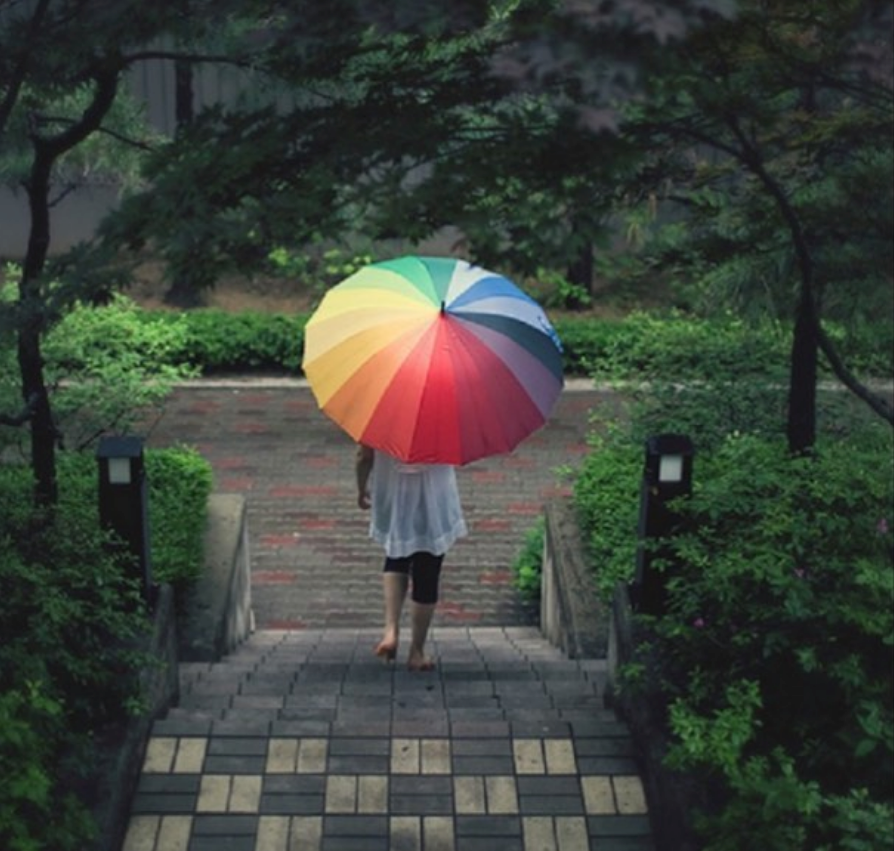 Rainbow Umbrella, Rainbow