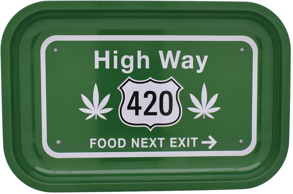 Rolling Tray - Highway 420