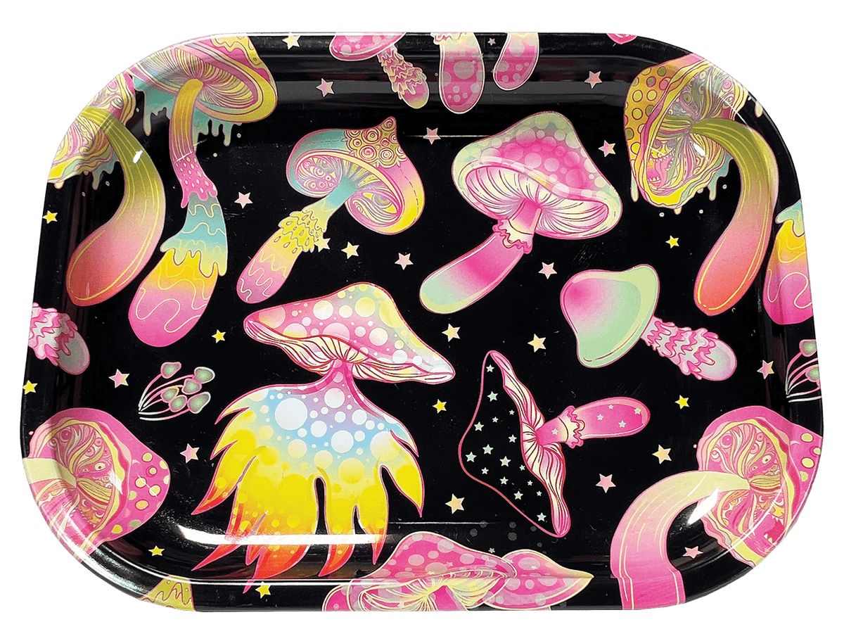 Retro Art Tray - Mushroom