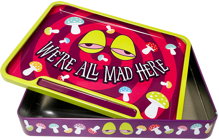 Rolling Stash Box - We&#39;re All Mad Here