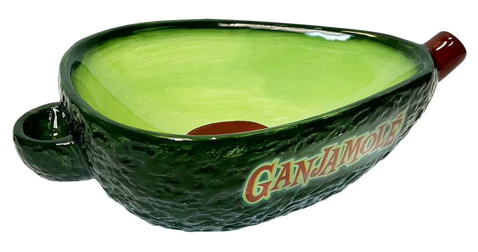 Ganja-mole Smoke &amp; Snack Bowl