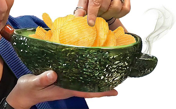 Ganja-mole Smoke &amp; Snack Bowl