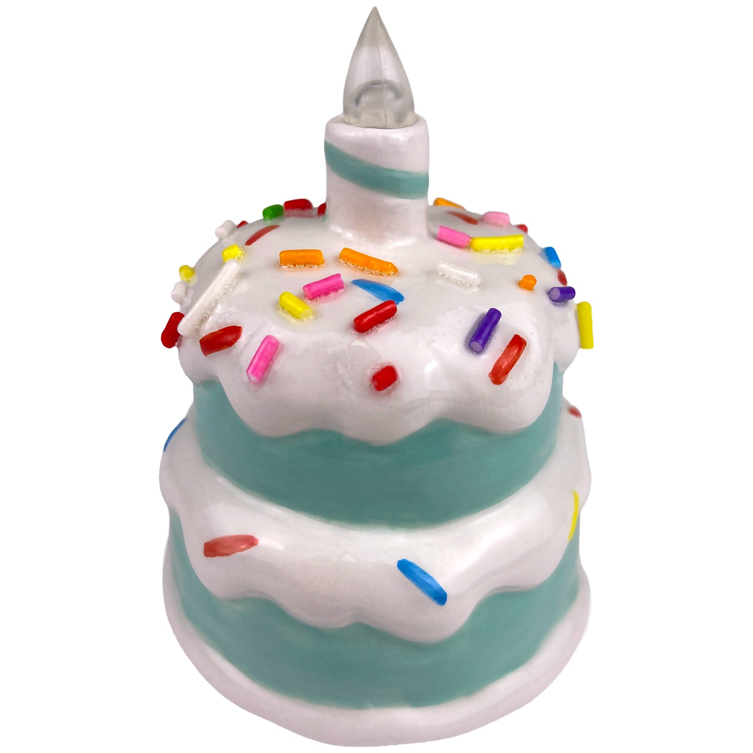 Mini Light Up Birthday Cakes (Asst 3 colors)