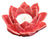 Floral Ceramic Votive Holder - Coral