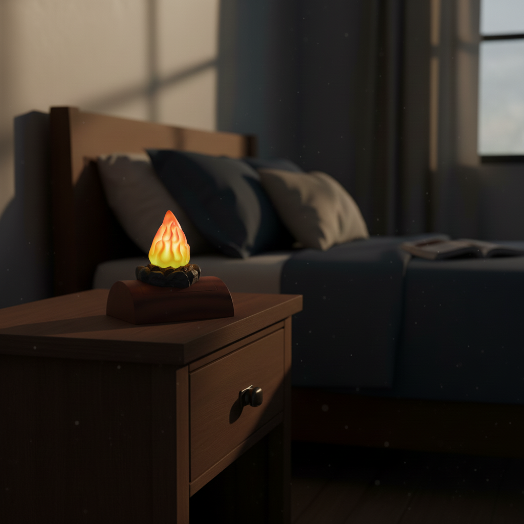 Campfire Tap-On Nightlight