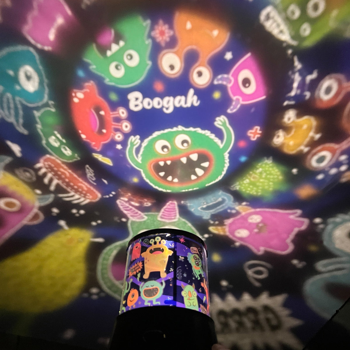 Friendly Monsters LED Projection Light